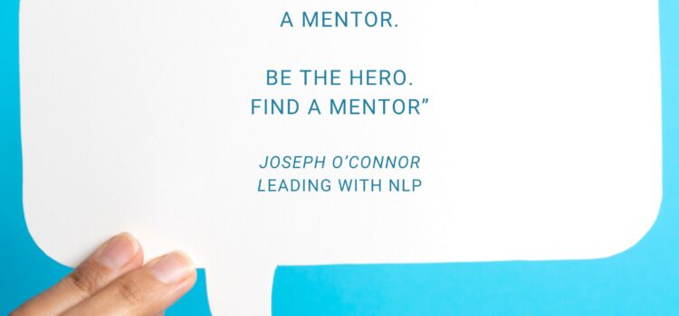 Iedereen heeft een mentor nodig Mentor quote NLP